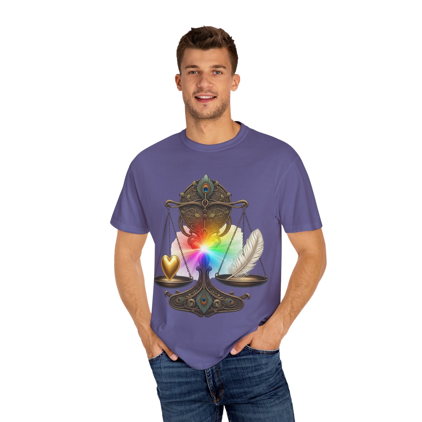 Libra Pride Garment-Dyed T-shirt