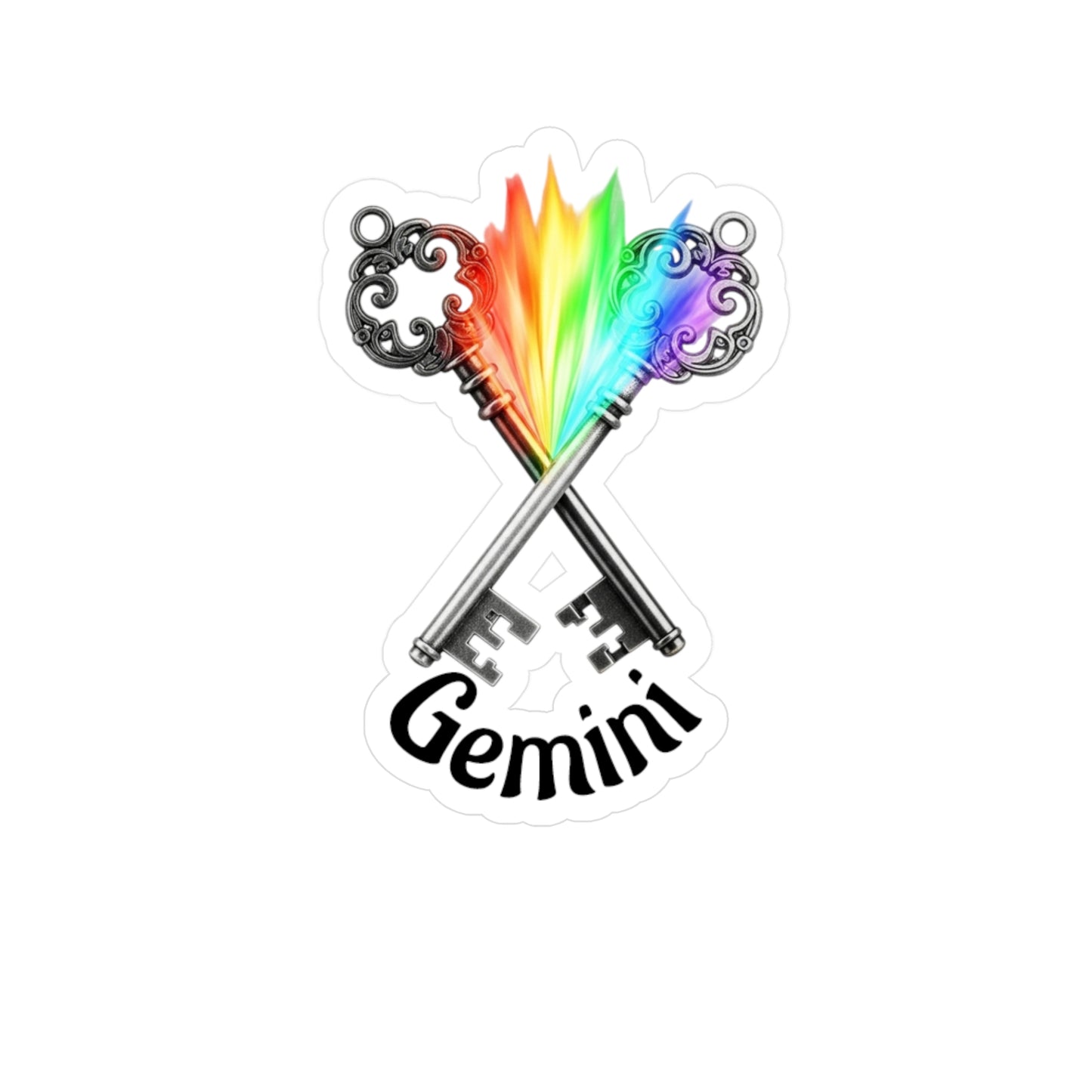 Gemini Pride Vinyl Decal