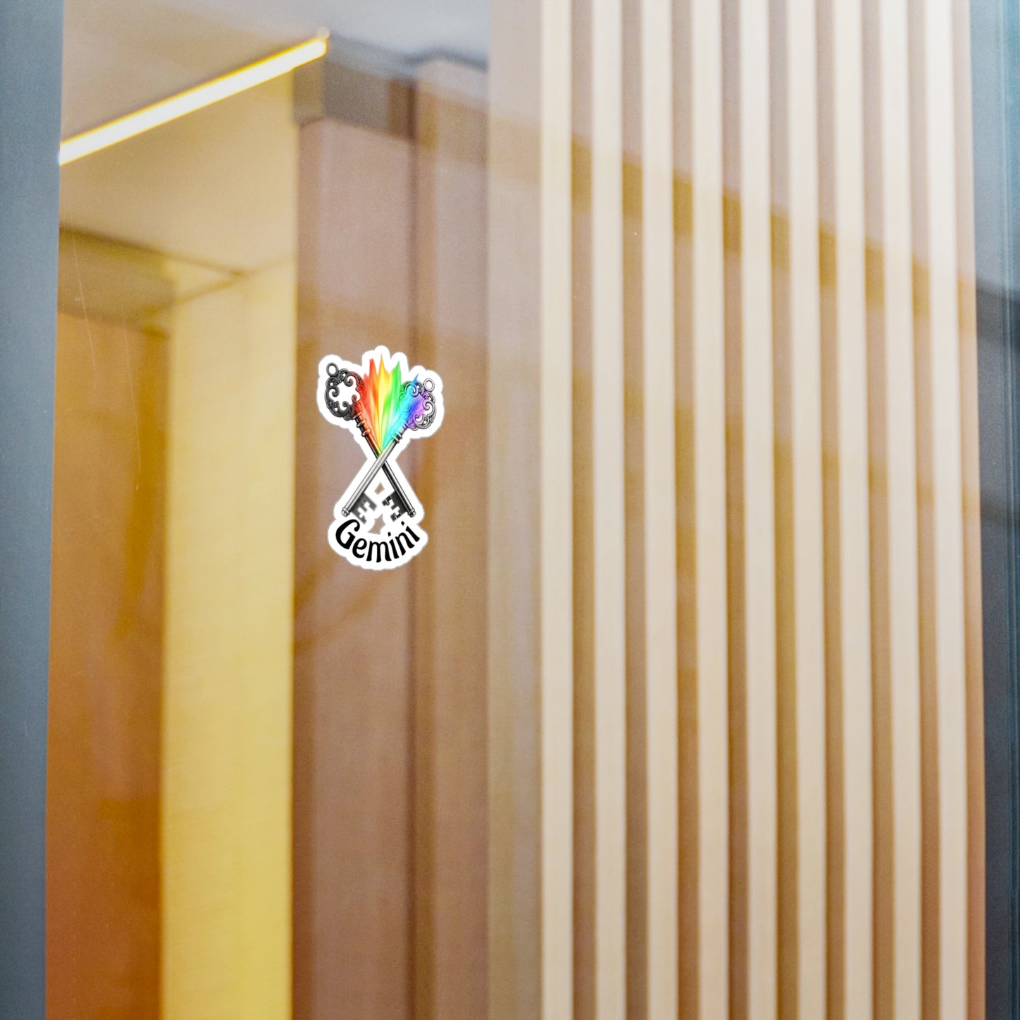 Gemini Pride Vinyl Decal