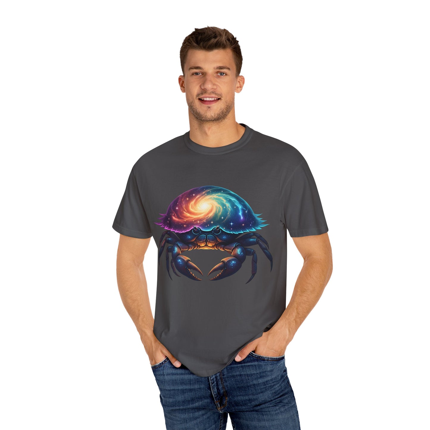 Cancer Zodiac Unisex Tee - Cosmic Nurturer Moon Guardian Pride Design