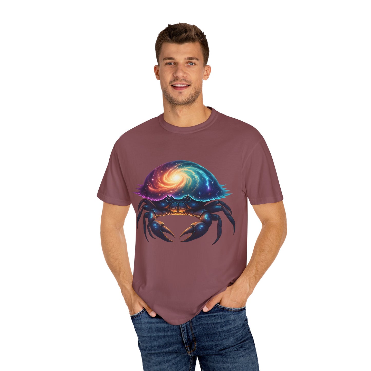 Cancer Zodiac Unisex Tee - Cosmic Nurturer Moon Guardian Pride Design
