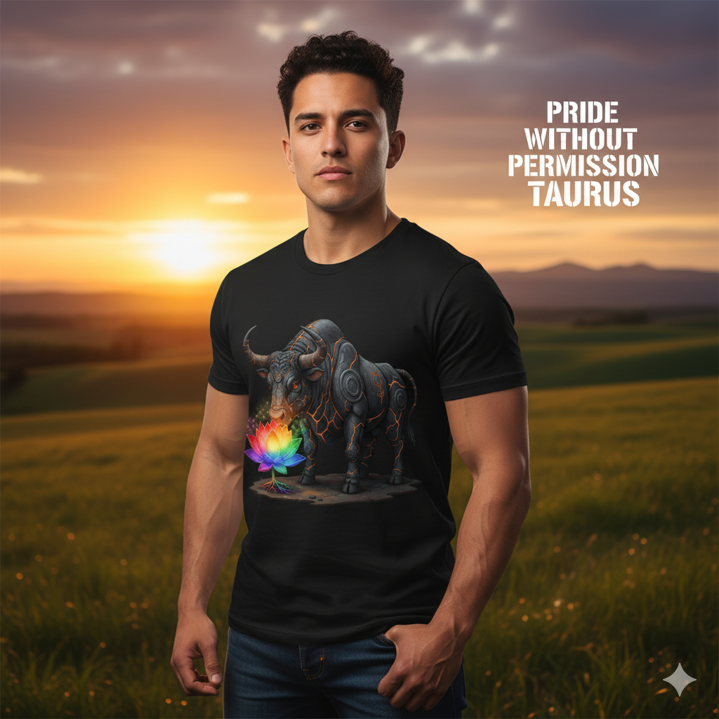 Taurus Pride Unisex T-shirt - Pride Without Permission Collection