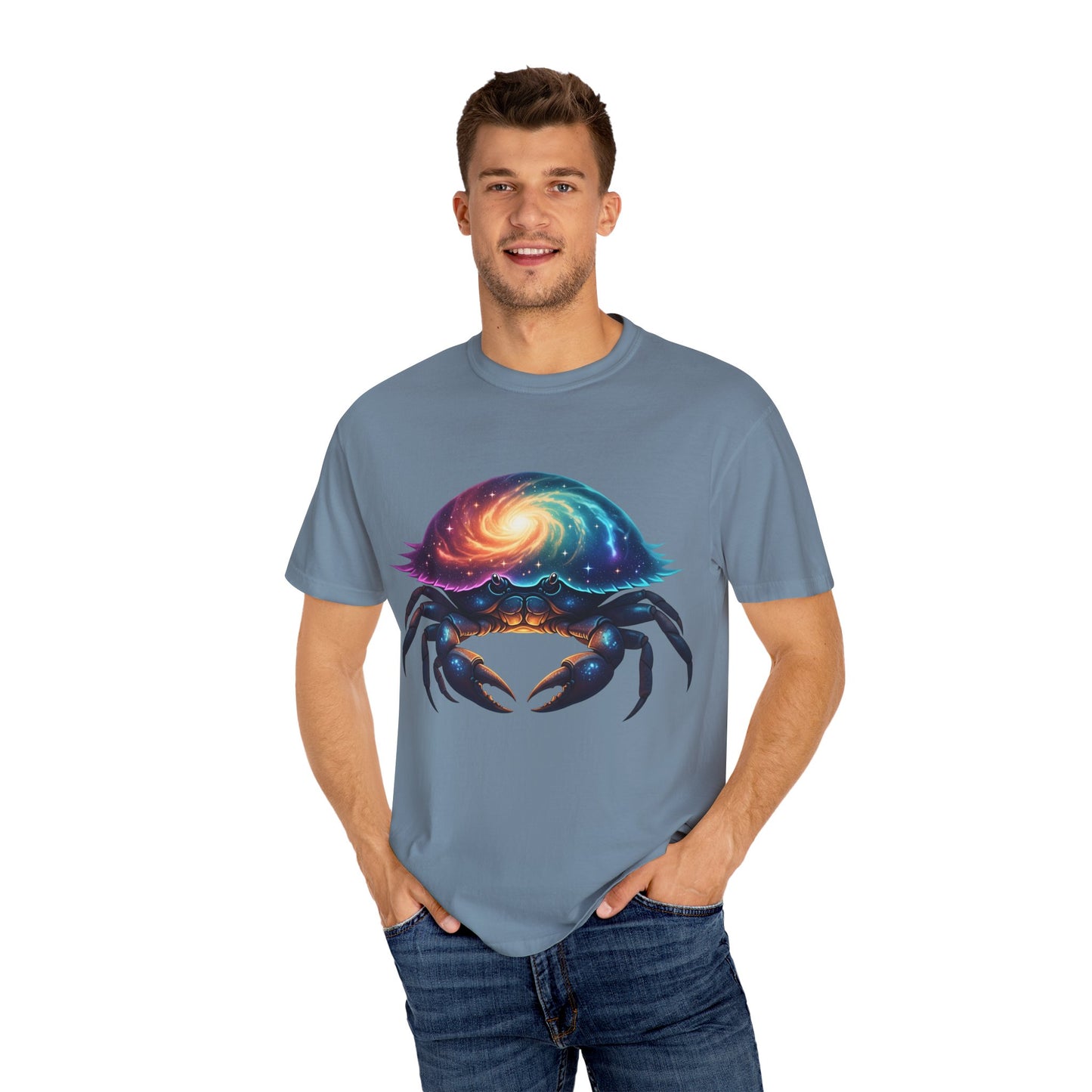 Cancer Zodiac Unisex Tee - Cosmic Nurturer Moon Guardian Pride Design