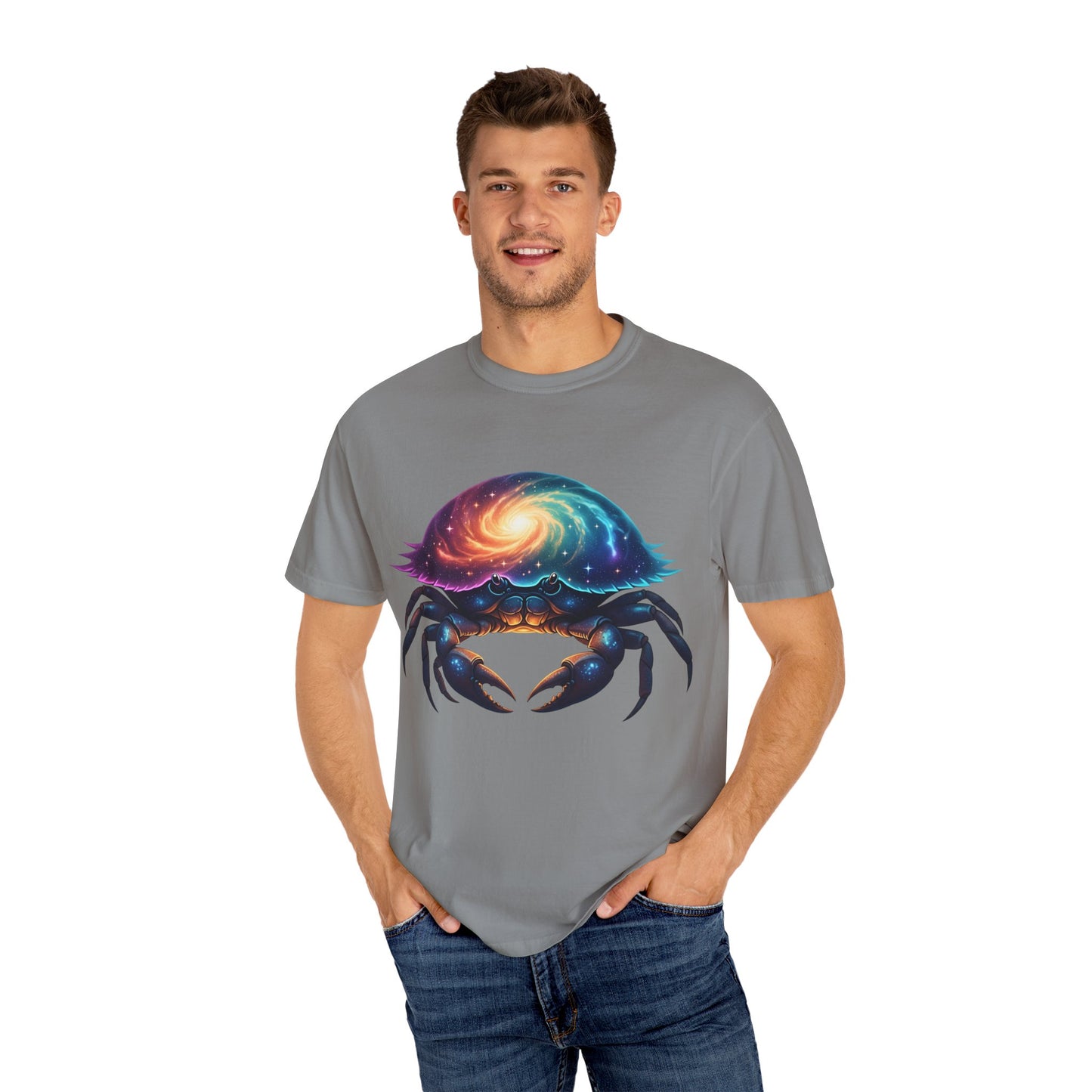 Cancer Zodiac Unisex Tee - Cosmic Nurturer Moon Guardian Pride Design