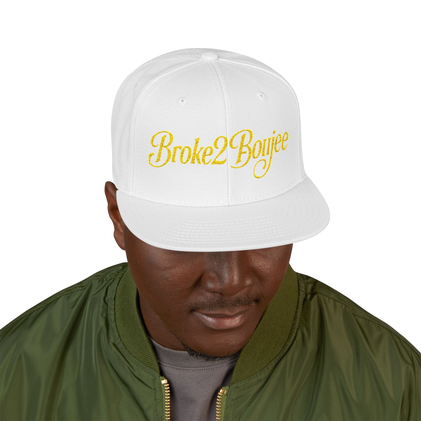 BG Wealth - Broke2Boujee - Embroidered Snapback