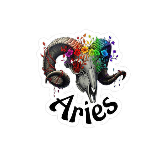 Aries Pride Vinyl Decal