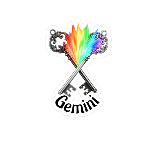 Gemini Pride Vinyl Decal