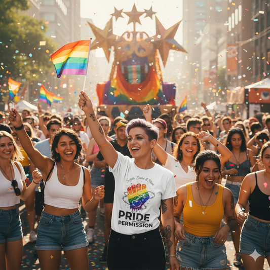 The "Pride Without Permission" Inaugural Statement Tee