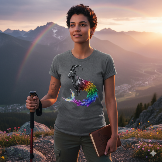 Capricorn Unisex T-shirt - Pride and Ambition Design