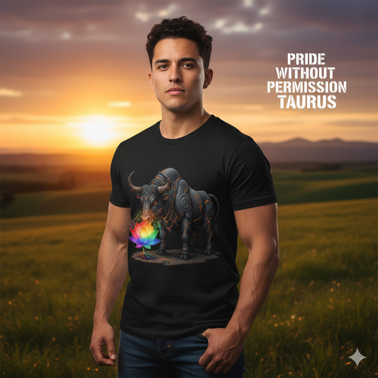 Taurus Pride Unisex T-shirt - Pride Without Permission Collection