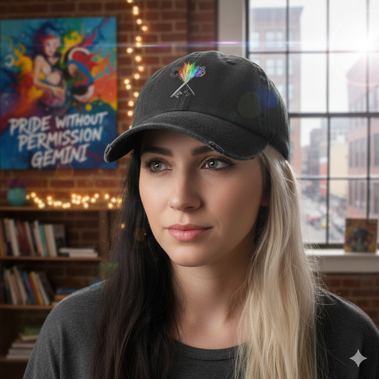 Gemini: The Unapologetic Communicator - "Pride Without Permission" Hat
