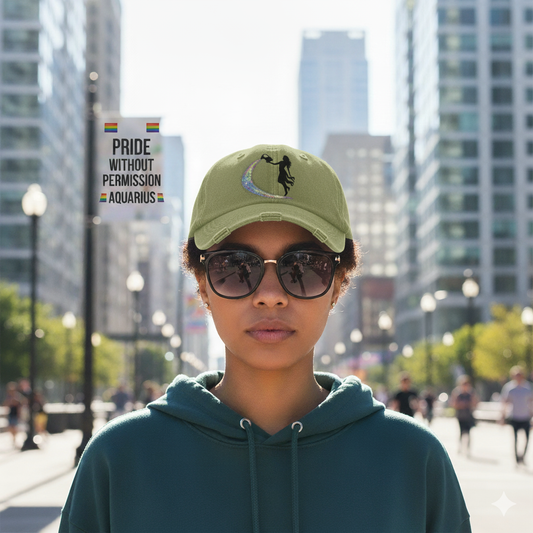 Aquarius: The Unapologetic Innovator - "Pride Without Permission" Hat