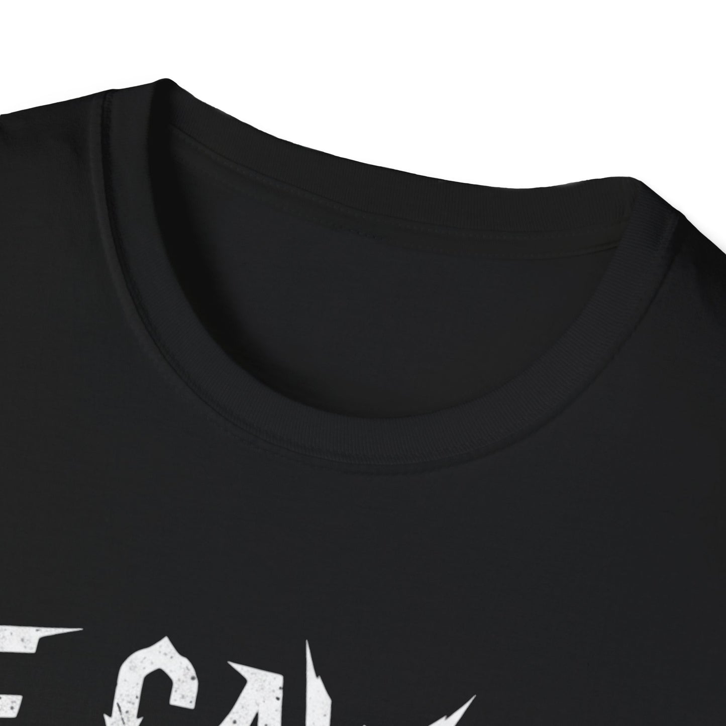 Edgy Crow Graphic T-Shirt - Unisex Softstyle Tee