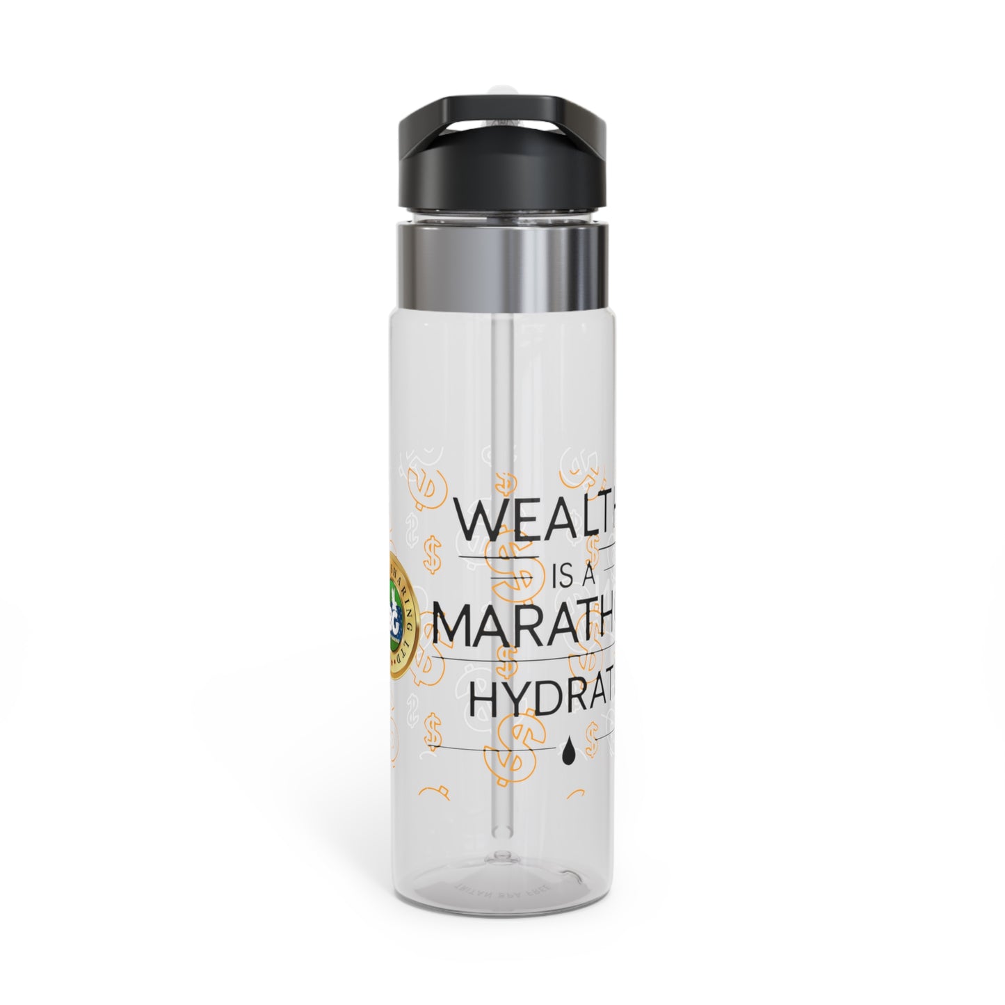 BG Wealth Sharing - Wealth is a Marathon - Kensington Tritan™ Sport Bottle