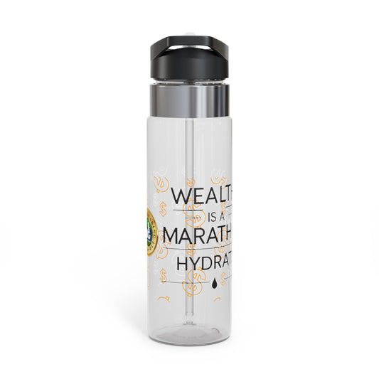 BG Wealth Sharing - Wealth is a Marathon - Kensington Tritan™ Sport Bottle