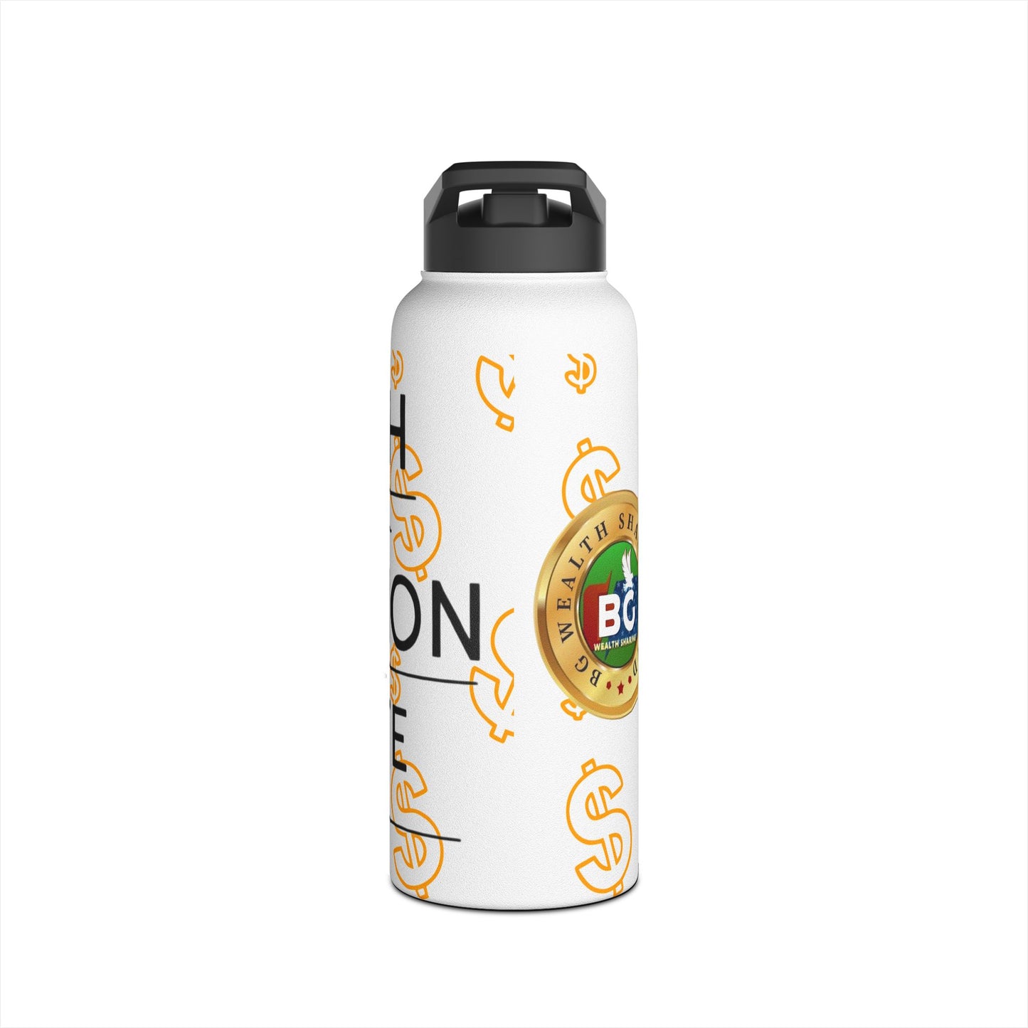 BG Wealth Stainless Steel Sports Bottle