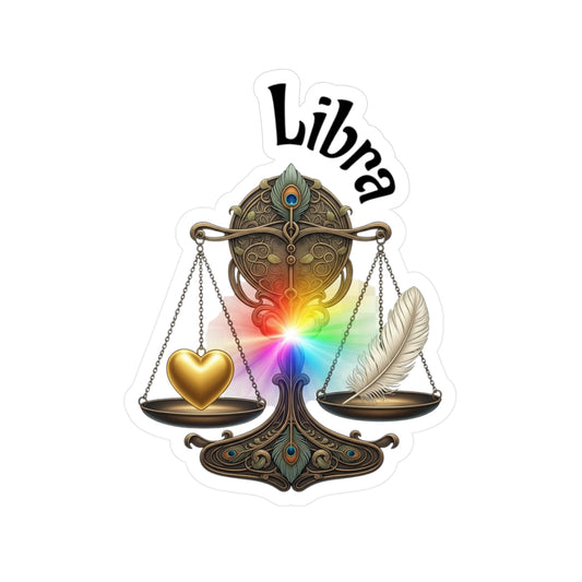 Libra Pride Vinyl Decal