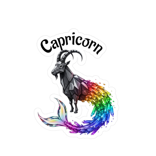 Capricorn Pride Vinyl Decal