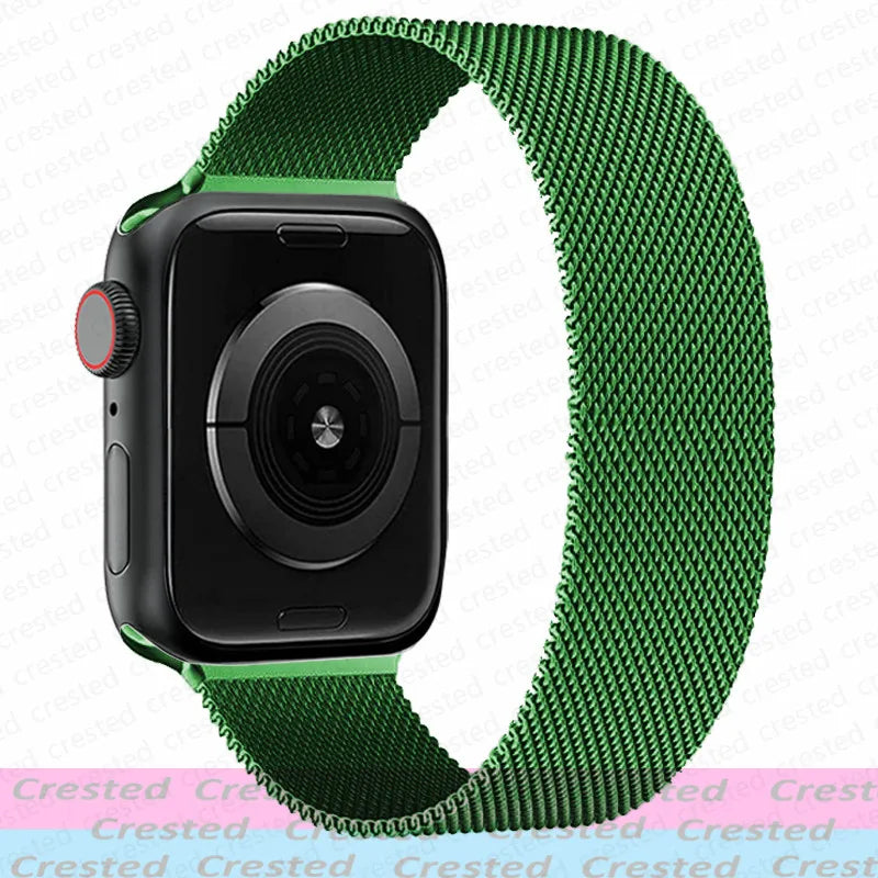 Milanese Magnetic loop Strap For smartwatch Band