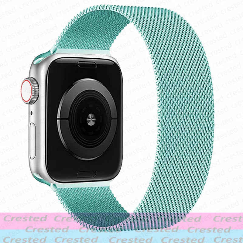 Milanese Magnetic loop Strap For smartwatch Band