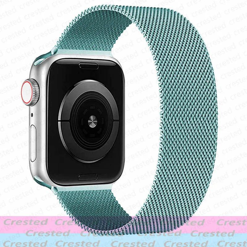 Milanese Magnetic loop Strap For smartwatch Band